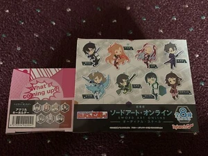 Sword Art Online Ordinal Scale Rubber Strap / Acrylic Keychain Set Toysworks - Picture 1 of 5