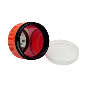 NUOVO 64mm ROSSO prisma da sostituire con perno in alluminio PER TOPCON NIKON SOUTH PENTAX - Foto 1 di 4