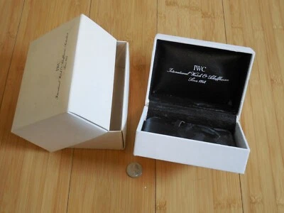 COLLECTIBLE IWC International Watch Co SCHAFFHOUSEN DISPLAY BOX SET  WORN - Image 1 of 4