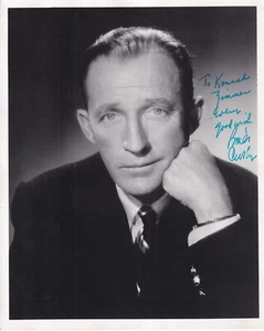 Bing Crosby - OSCAR-Gewinner - original signiertes Großfoto - Bild 1 von 1