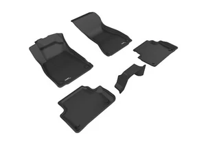 3D MAXpider Floor Mat For AUDI S4 2018-2024 KAGU BLACK R1 R2 - Picture 1 of 5