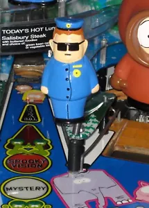 South Park Pinball Machine Custom Barbrady Figure - Picture 1 of 4
