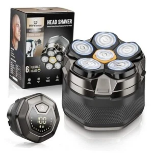 Head Shavers for Bald Men, Rechargeable Electric Razor Waterproof, - Picture 1 of 7