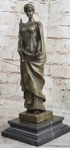 Bronze Sculpture Signed Kassin Declaration Of Peace Young Statue Deal Hot Cast - Imagen 1 de 9