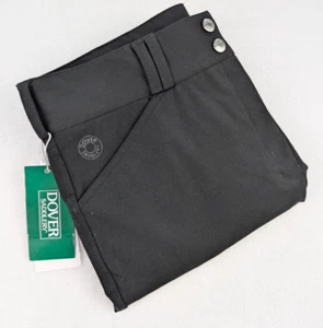 Dover Saddlery Wellesley Reithose Damen 32 schwarz Neu mit Etikett - Bild 1 von 11