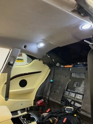 2008 - 2017 Maserati Granturismo Headliner Set Gray Grey Cloth, NO VISORS - Image 1 of 3