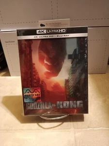 Godzilla Vs Kong 4K Double Lenticular SteelBook Blu-ray 2021 MANTA LAB Exclusive - Picture 1 of 17