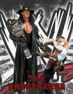 WWE Lithograph print of The Undertaker 11 x 14 - Picture 1 of 1