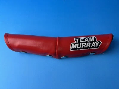OLD SCHOOL BMX TEAM MURRAY RED V HANDLEBAR PAD VINTAGE NOS - Image 1 of 4