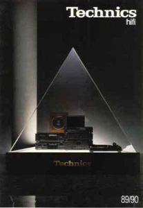 TECHNICS - BROCHURE CATALOGUE CATALOGO KATALOG  - 1989 1990 - Language: DEUTSCH - Zdjęcie 1 z 1