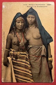 Cartolina Afrique Occidentale - Soudan - Femmes de Tombouctou - 1910 ca. - Foto 1 di 2