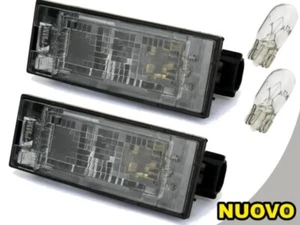 2x SCHEINWERFER KENNZEICHENLEUCHTE PLAKETTEN DECKENLEUCHTEN FÜR SMART FORTWO FORFOUR - Bild 1 von 3