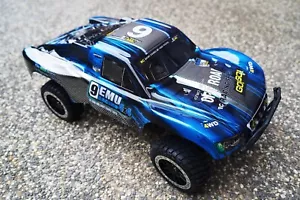 Remo hobby 9EMU 4X4 Brushless 1/10 4WD RTR Short Course Truck —NOT Traxxas SLASH - Picture 1 of 9