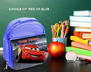 Disney Cars Brotzeittasche Kinder personalisiert Schule Brotdose Name bedruckt - Bild 1 von 3