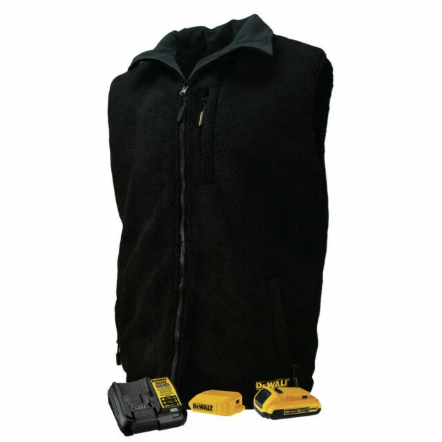DEWALT DCHV086BD1XL Reversible Kitted Vest - Black