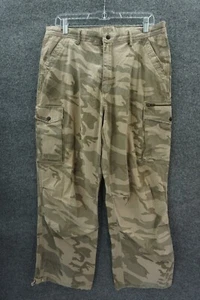 American Eagle Cargo Pants Mens 32x32 Brown Vintage Desert Camouflage - Picture 1 of 14