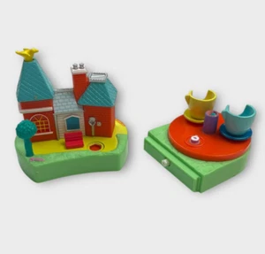 Polly Pocket Disney Magic Kingdom Castle Replacement Train Station Depot Tea Cup - Picture 1 of 4