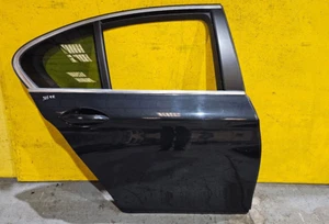 BMW 5 SERIES F10 SALOON 520D 530i 10-2014 REAR RIGHT COMPLETE DOOR IN BLACK 475 - Picture 1 of 9