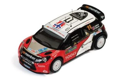 1/43 IXO RAM479 Citroen DS3 WRC 2011 Sweden Rally #11 Solberg & Patterson New - Image 1 of 3