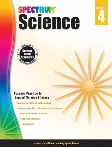 Spectrum Science, Grade 4 by Spectrum (2014, Trade Paperback)