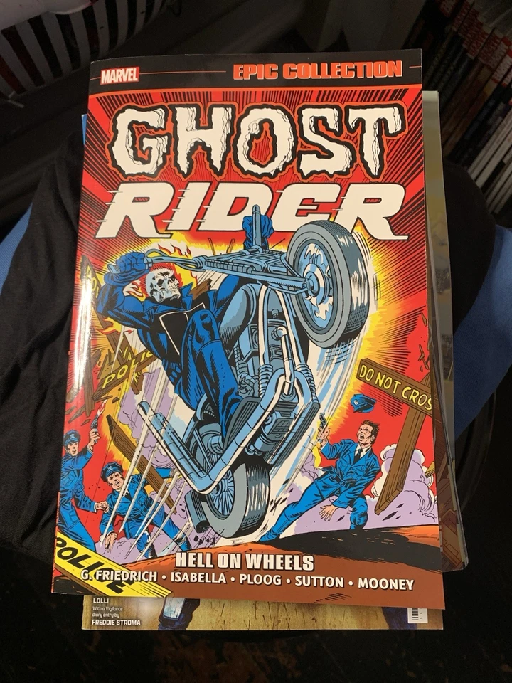 GHOST RIDER EPIC COLLECTION VOL 1 HELL ON WHEELS TPB Marvel Comics 2022 HTF OOP  - Image 1 of 4