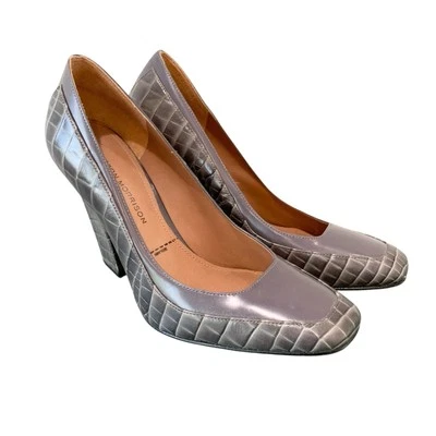 Zapatos Sigerson Morrison Gris Croco 6.5 Foto 1 de 4