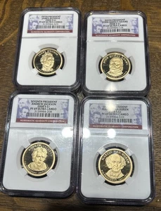 2008-S PRESIDENTIAL DOLLAR SET NGC PF69 ULTRA CAMEO - Picture 1 of 1