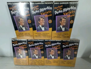 lot 7 VHS TAPES: The Best of The Dean Martin Variety Show BRAND NEW - Picture 1 of 1