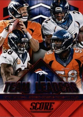 2015 Score Team Leaders Red Anderson Demaryius Thomas Peyton Manning Von Miller - Image 1 of 2