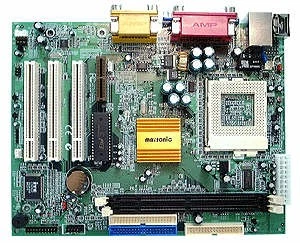 Asus TUSC Socket 370 flex ATX motherboard with 2 PCI and 1 AMR slot. SiS630ET - Image 1 of 1