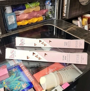 LYS Beauty SECURE BROW Eyebrow Pencil .003 Oz Medium Brown Lot Of 2 NEW Vegan  - Picture 1 of 8