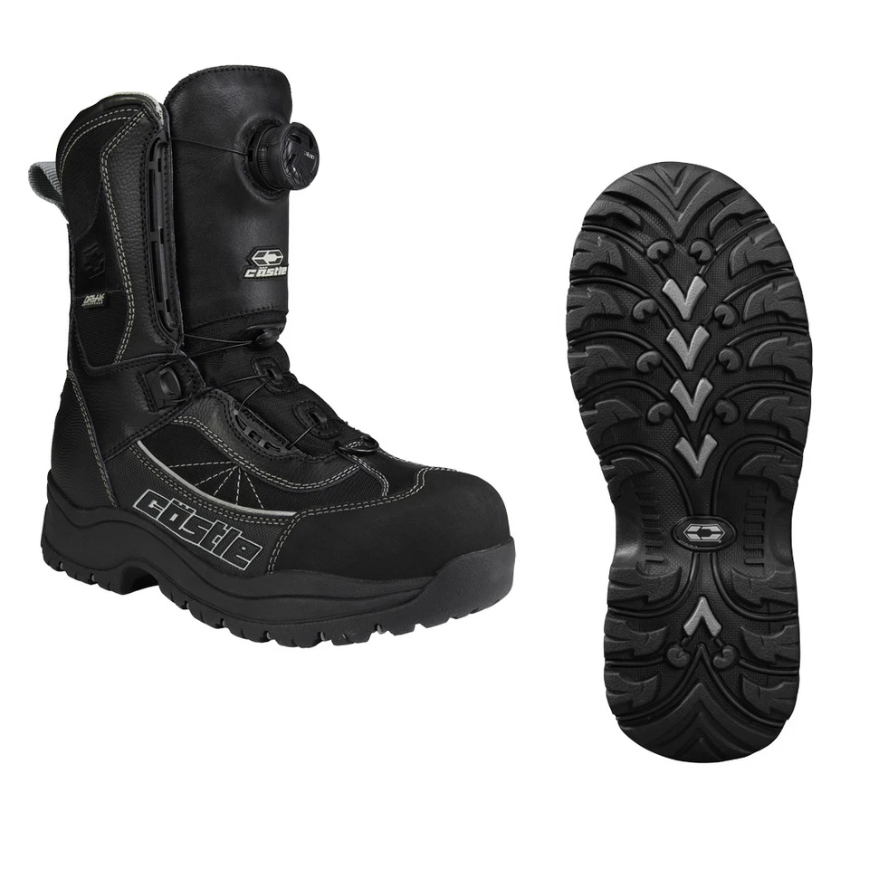 Mens Castle X Charge Atop Snowmobile Boots Winter Snow Waterproof Riding Boots - Image 1 of 1