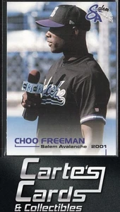 Choo Freeman 2001 Grandstand Salem Avalanche #NNO Salem Avalanche - Picture 1 of 2
