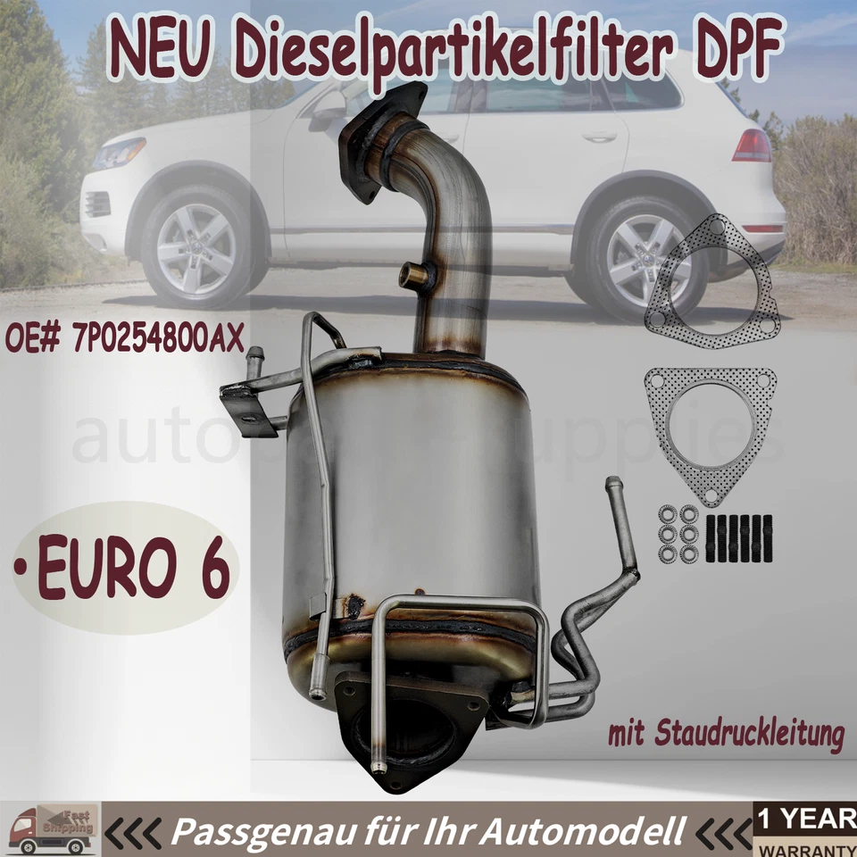 NEW Diesel Particulate Filter DPF for Audi Q7 VW Touareg 3.0 TDI EURO 6 7P0254800AX - Image 1 of 4