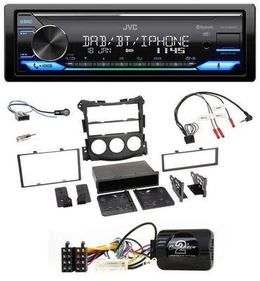 JVC Bluetooth DAB USB Lenkrad Autoradio für Nissan 370Z 2009-2013 Roadster ab 20 - Bild 1 von 4