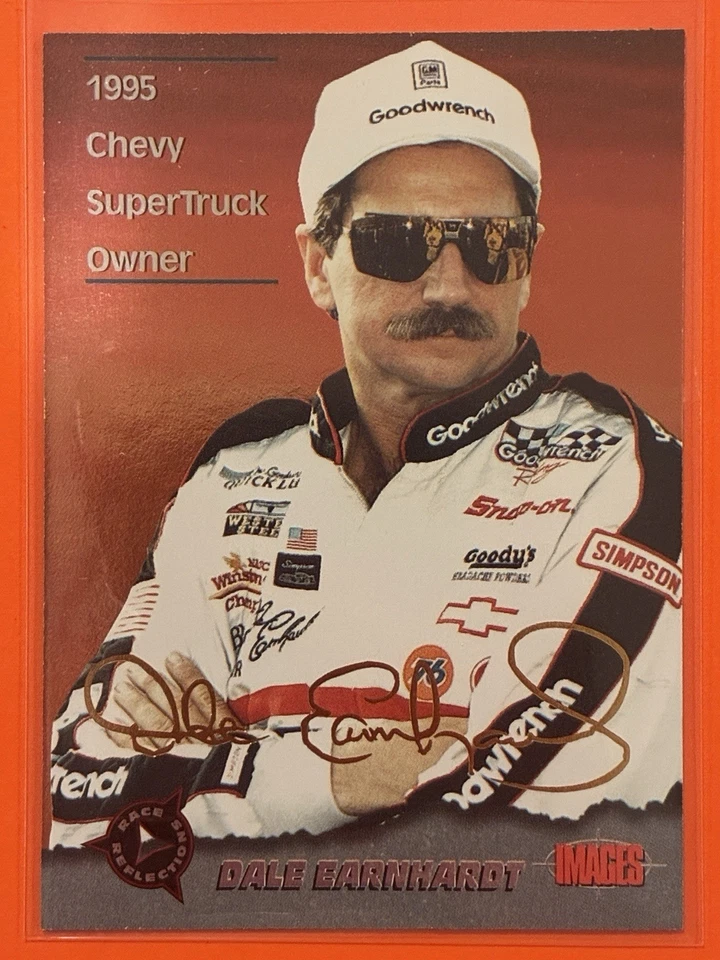 1995 Classic Images Dale Earnhardt Race Reflections /675 #DE7 - Image 1 of 2