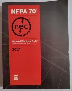 NFPA 70 National Electrical Code NEC Int'l Electric Code Series 2017 Paperback - Picture 1 of 9