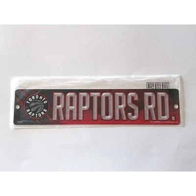 "Raptors Rd." Toronto Raptors баскетбол NBA уличный знак 16 «x 3,5» новый - Изображение 1 из 4