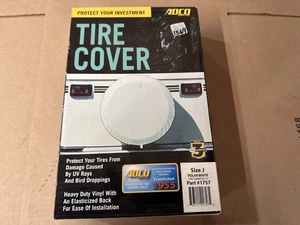 ADCO 1757 Polar Vinyl Tire Cover (Fits 27" Diameter Wheel) J White - Picture 1 of 1