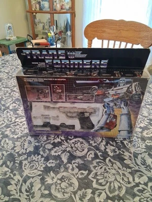 Original 1984 G1 Transformers Megatron Caja Walther P38 COMPLETO De Colección En Caja Foto 1 de 4