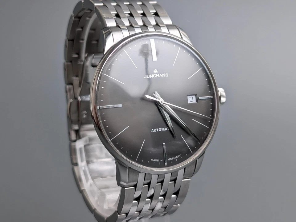 Junghans Meister 027/4511 Fecha Reloj Automático Hombre Vintage 38mm - Imagen 1 de 4