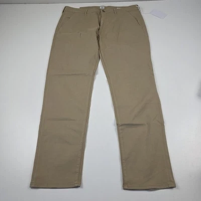 Edwin Pants Mens 36 Beige Otis Chino Stretch Moisture Wicking Endurance Casual - Image 1 of 4