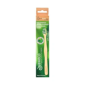 💚 Yaweco Natural Black Forest Adult Toothbrush - Picture 1 of 1