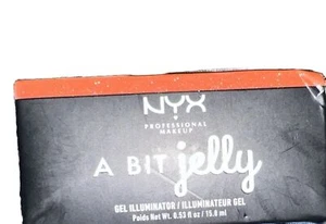 NYX A Bit Jelly Glimmering Face & Body Bronze Gel Illuminator New NIB .53 oz - Picture 1 of 11