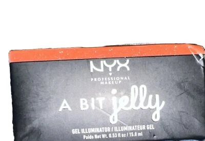 NYX A Bit Jelly Glimmering Face & Body Bronze Gel Illuminator New NIB .53 oz - Image 1 of 4