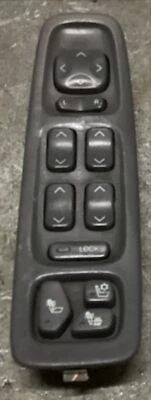 03-05 CADILLAC DEVILLE DRIVER LADO ESQUERDO INTERRUPTOR MESTRE JANELA DE ENERGIA - Original OEM - Imagem 1 de 3