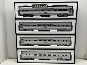 S-SCALE, BUDD BY AMERICAN MODELS, NYC R.R., (4) PASSENGER CARS, SCALE - Picture 1 of 22