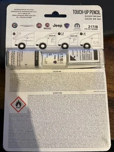 Pintura de Retoque MOPAR JEEP Reparación Arañazos 217/B BIANCO ALFA 71808523 - Imagen 1 de 1