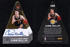 2011-12 Panini Preferred Gold /10 Chris Mullin #128 Auto HOF