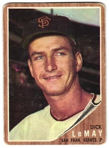 Dick LeMay 1962 Topps MLB Karte #71 Set Filler - Bild 1 von 2
